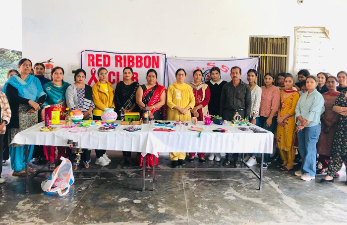 In connection with Diwali, a workshop was conducted on recycling waste materials.